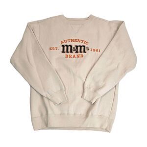 M&M's World Sweatshirt Women's Small Authentic Brand Pullover Crewneck 1941